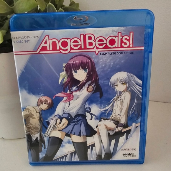 Angel Beats:Complete Series Blu-ray 2 Disc Set All 13 Angel Beats:Complete Series Blu-ray 2 Disc Set All 13